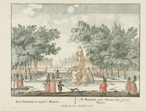 The Venus Fountain in the Great Garden of Palace Het Loo
Selected Views of the Widely Renowned Loo and Other Princely Houses (series title)
Admirandorum Quadruplex Spectaculum (series title) by Jan van Call (I)