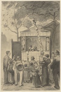 Spectators at a Puppet Show
