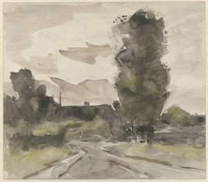 Landscape with Road by Jan van Essen