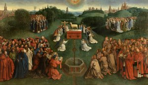 Adoration of the Lamb by Jan van Eyck