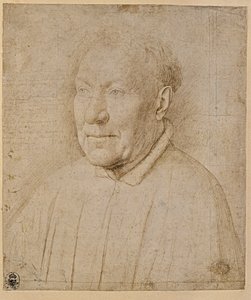 Cardinal Niccolo Albergati by Jan van Eyck
