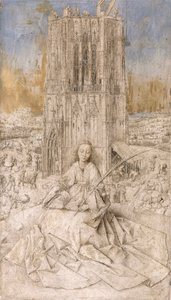 Saint Barbara by Jan van Eyck