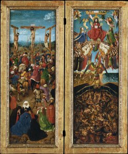 The Crucifixion; The Last Judgment by Jan van Eyck