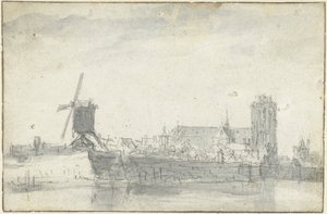View of Dordrecht from the Water
