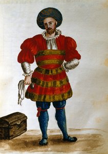A Venetian Traveller by Jan van Grevenbroeck
