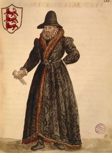English ambassador, from illustrated book of costumes