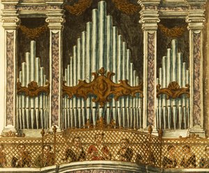 Organ (detail) by Jan van Grevenbroeck
