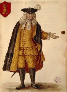 Spanish ambassador, from illustrated book of costumes by Jan van Grevenbroeck
