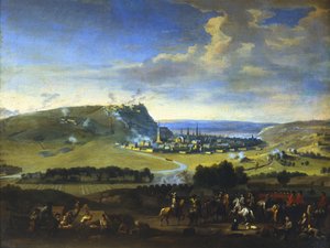 The Siege of Namur, scene before the final attack, 5 August 1695
