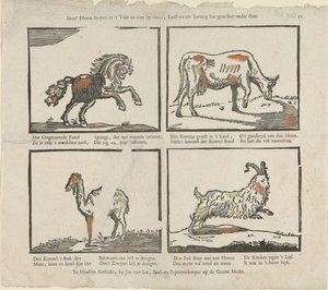 These Animals Walk in the Field and Not on the Street, Read for Your Learning What is Written Below by Jan van Lee