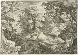Landscape with Apollo and Daphne