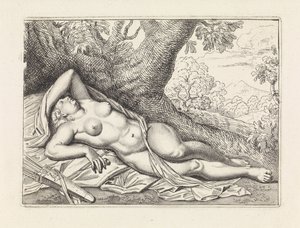 Sleeping Diana in Landscape