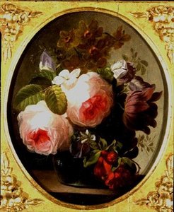 Roses and Other Flowers in a Vase by Jan van Os