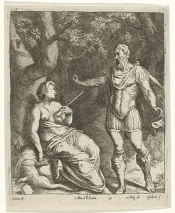 Cephalus and Procris by Jan van Ossenbeeck