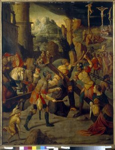 Episode of the Passion of the Christ: Calvary by Jan van Scorel