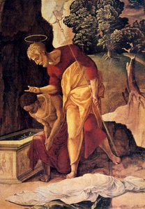 The Apostle Philip Baptizing the Eunuch (detail)