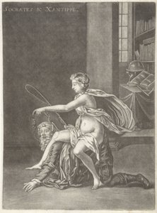 Socrates Mocked by His Wife (Socrates & Xantippe)