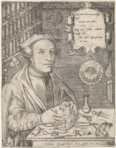 Portrait of Gemma Frisius by Jan van Stalburch