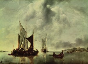 Calm or, Boats near the Coast (after 1651)