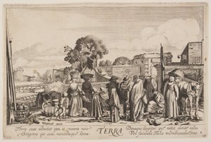 Earth, from The Four Elements by Jan van de Velde II