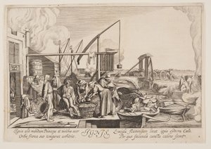 Fire, from The Four Elements by Jan van de Velde II