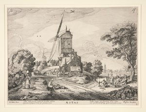 Summer, from a series of the four seasons by Jan van de Velde II