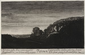 Times of Day: Vespers by Jan van de Velde II