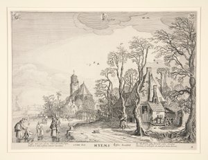 Winter, from a Series of the Four Seasons by Jan van de Velde II