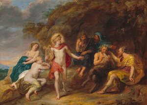 The Judgment of Midas, c. 1640 by Jan van den Hoecke