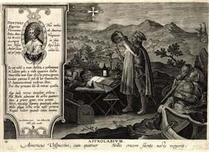 Astrolabium. Americus Vespuccius with Four Stars, c.1600