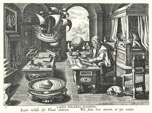 Lapis Polaris Magnes by Jan van der Straet