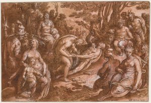 The Flaying of Marsyas by Jan van der Straet, called Johannes Stradanus