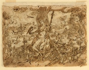 Diana (Venatio) by Jan van der Straet, called Stradanus