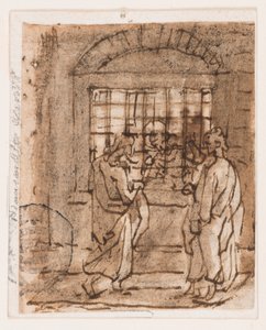 St. Peter in Prison by Jan van der Straet, called Stradanus
