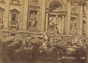 Trevi Fountain, Rome by Jane Martha St. John