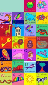 Alphabet for Children by Jane Tattersfield