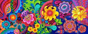 Flower Pattern, 2020 by Jane Tattersfield