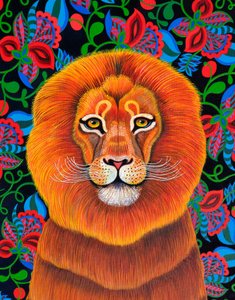 Lion, 2020 by Jane Tattersfield