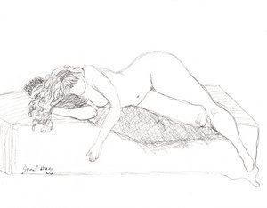 Figure Drawing 1.5, c.2016 by Janel Bragg
