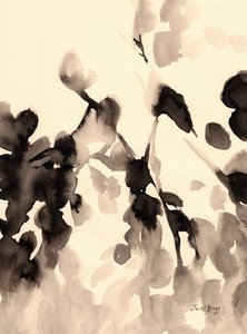 Leaves Abstract in Ink II, c.2019