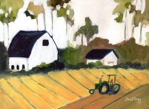 View from Amtrak Train to Olympia, c.2017 by Janel Bragg