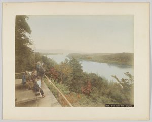 Biwa Lake from Ishiyama, Shiga Prefecture, Japan by Japanese Photographer