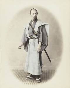 Japanese man with sword