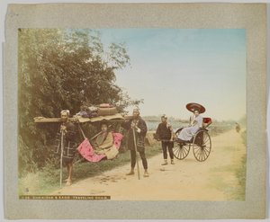 Jinrikisha & Kago, Travelling Chair, Japan