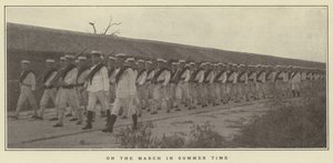On the March in Summer Time by Japanese Photographer