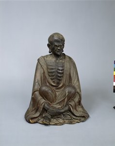 Arhat (holy men): three from the Five Hundred Arhat by Japanese School