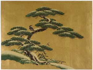Bird in a Tree by Japanese School