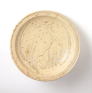 Bowl with incised willow design