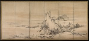 Chinese Landscape by Japanese School