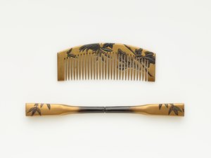 Comb and hairpin, late 19th-early 20th century